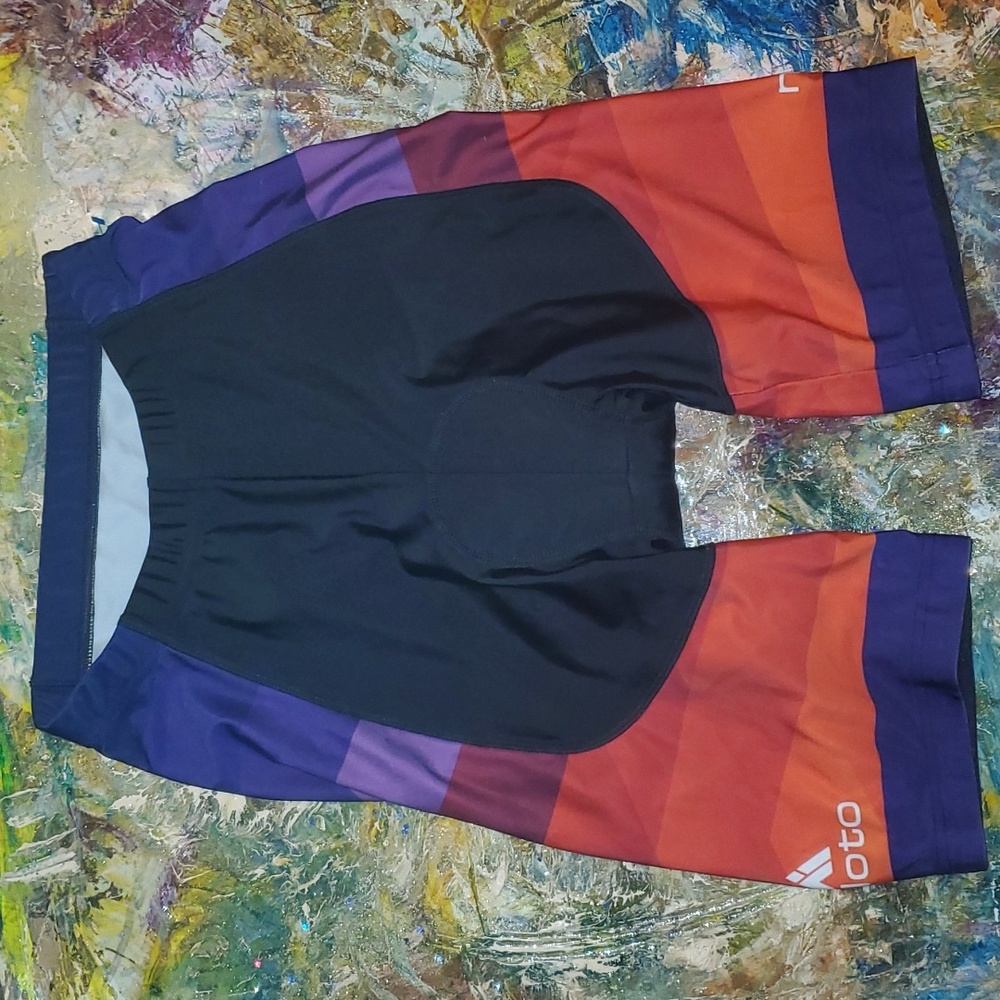 Miloto mens cycling padded shorts